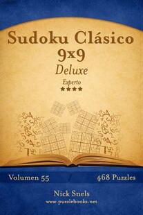 [预订]Sudoku Clasico 9x9 Deluxe - Experto - Volumen 55 - 468 Puzzles 9781514177303