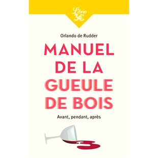pendant Manuel bois 预订 après 之后 期间 9782290261965 gueule 宿醉手册：之前 avant