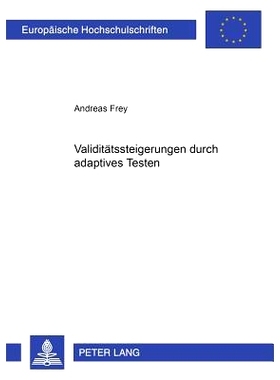 预订 Validitätssteigerungen durch adaptives Testen: 9783631549087