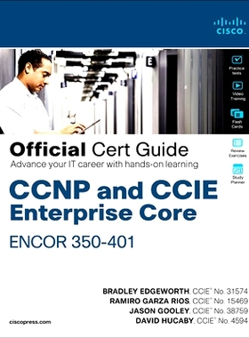 预订 CCNP and CCIE Enterprise Core Encor 350-401 Official Cert Guide: 9781587145230