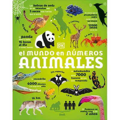预订 El Mundo En Numeros: Animales (Our World in Numbers Animals): 9780593848173