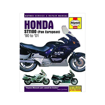 [预订]Honda ST1100 Pan European V-Fours (90 - 02) Haynes Repair Manual 9781785212949