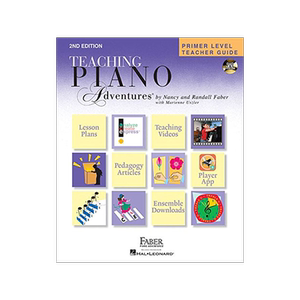 初级教师用书 菲伯尔钢琴基础教程 英文原版 Piano Adventures: Primer Level: Teacher Guide (2nd Edition)