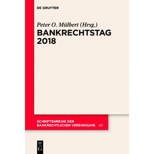 预订 Bankrechtstag 2018 2018年银行法日: 9783110640533