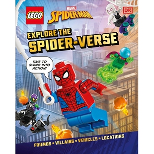 预订 Lego Marvel Spider-Man Explore the Spider-Verse (Library Edition): Without Minifigure: 9780593966969