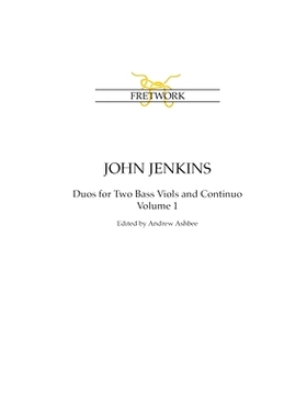 预订 John Jenkins: The Bass Viol Duos Volume 1: 9781898131359