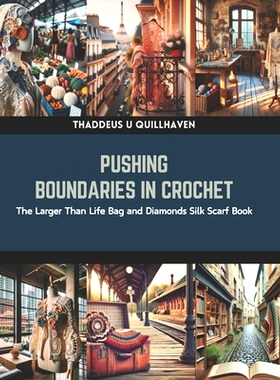 预订 Pushing Boundaries in Crochet: The Larger Than Life Bag and Diamonds Silk Scarf Book: 9798873669813