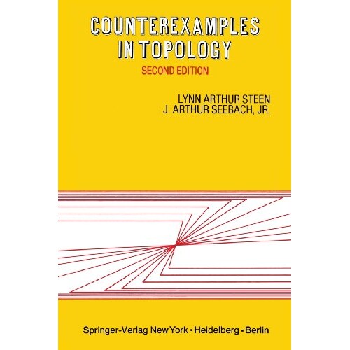 预订 Counterexamples in Topology 9780387903125