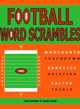 预订 Football Word Scrambles: Puzzles for Sports Fans: 9781468023145