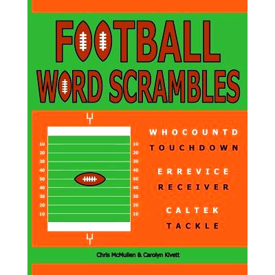 预订 Football Word Scrambles: Puzzles for Sports Fans: 9781468023145