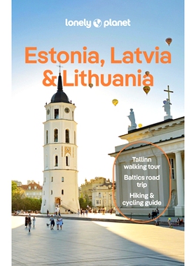 预订 Lonely Planet Estonia, Latvia & Lithuania: 9781838697365