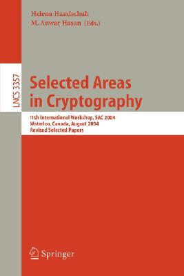 【预订】Selected Areas in Cryptography