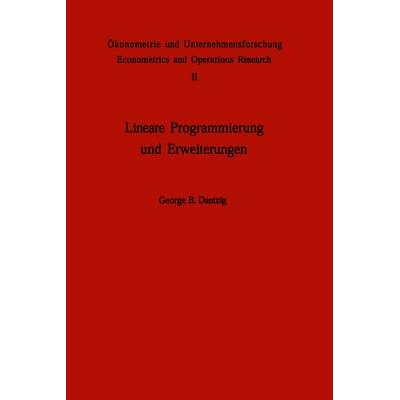预订 Lineare Programmierung und Erweiterungen: 9783642873638
