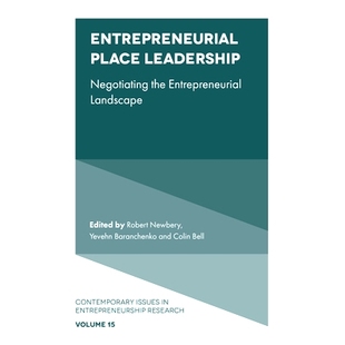 Leadership 978180071 Entrepreneurial 创业场所领导力：协商创业前景 预订 Landscape Negotiating Place the