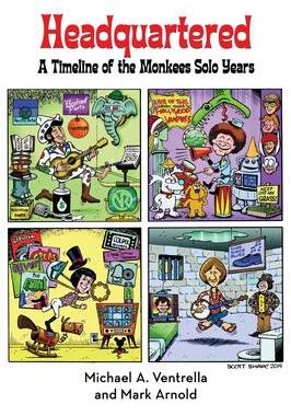 [预订]Headquartered: A Timeline of The Monkees Solo Years (hardback) 9781629335353