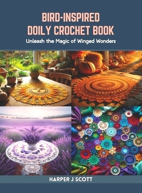 预订 Bird-Inspired Doily Crochet Book: Unleash the Magic of Winged Wonders: 9798873299096