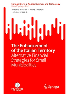 预订 The Enhancement of the Italian Territory: Alternative Financial Strategies for Small Municipalities 意大利领土的加