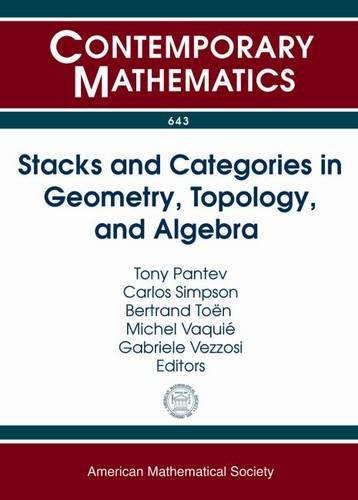 【预售】Stacks and Categories in Geometry, Topology, and Algebra 书籍/杂志/报纸 原版其它 原图主图