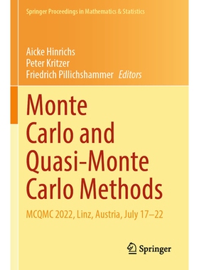 预订 Monte Carlo and Quasi-Monte Carlo Methods: MCQMC 2022, Linz, Austria, July 17–22 蒙特卡罗和准蒙特卡罗方法：MCQMC 2
