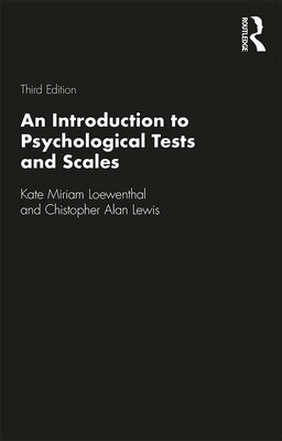 【预订】An Introduction to Psychological Tests and Scales