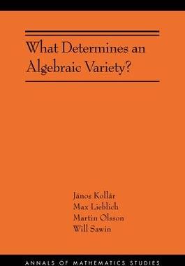 [预订]What Determines an Algebraic Variety? 9780691246802