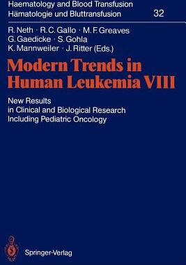 【预订】Modern Trends in Human Leukemia VIII