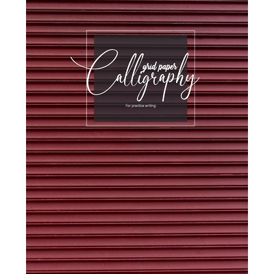 预订 Calligraphy grid paper For practice writing: Calligraphy Paper Sheets Alphabets Practice Hand Writing, Dot Grid, fo