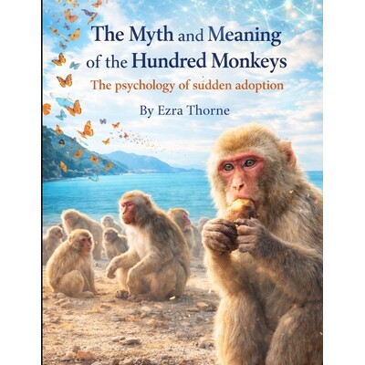 预订 The Myth and Meaning of the Hundred Monkeys: The psychology of sudden adoption 9798246776247