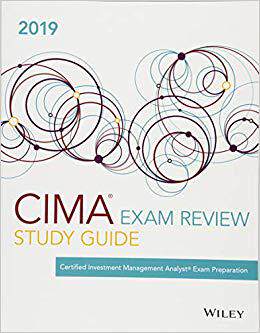 【预售】Wiley Study Guide For 2019 Cima Exam...
