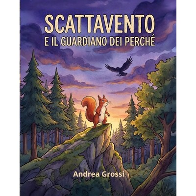预订 Scattavento e il guardiano dei perché: Un libro illustrato e in rima sulla curiosità, il coraggio di fare domande