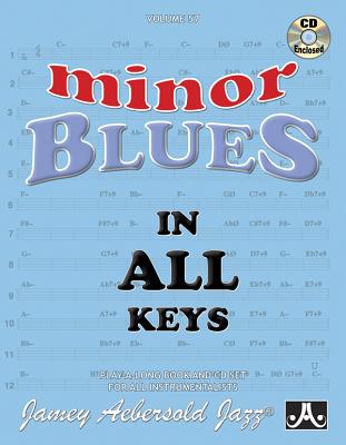 【预订】Jamey Aebersold Jazz -- Minor Blues in All Keys, Vol 57: Book & CD