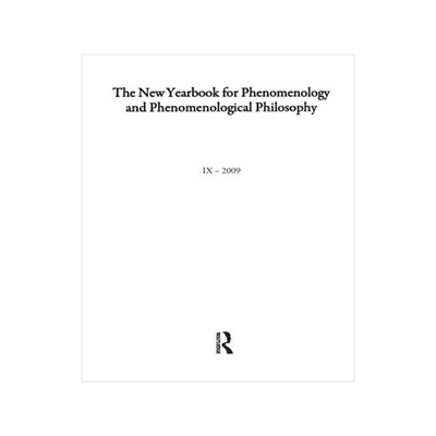 预订 The New Yearbook for Phenomenology and Phenomenological Philosophy
