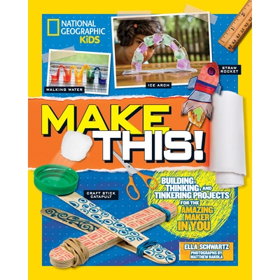 预订 Make This!: Building Thinking, and Tinkering Projects for the Amazing Maker in You: 9781426333248