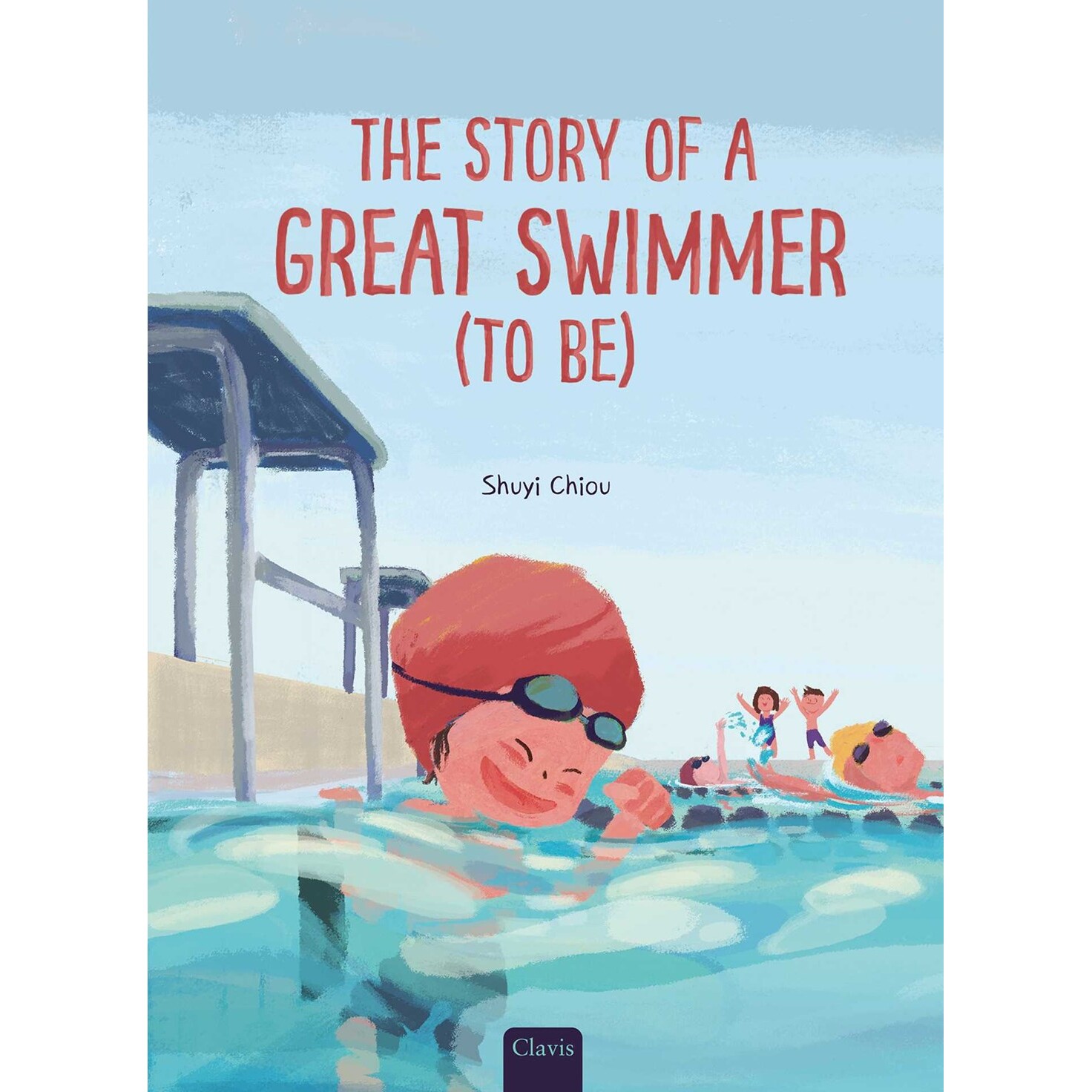 关于游泳的故事 夏日清凉读物 儿童绘本 英文原版 Story of a Great Swimmer (to Be)