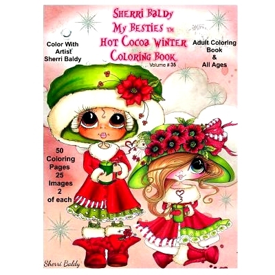 预订 Sherri Baldy My-Besties Hot Cocoa Christmas Coloring Book: 9781945731150