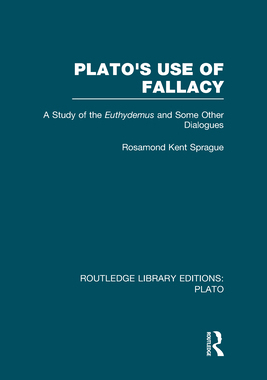 预订 Plato's Use of Fallacy (RLE: Plato)