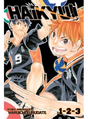 预订 Haikyu!! (3-In-1 Edition), Vol. 1: Includes Vols. 1, 2 & 3 排球少年！！（三合一版）第 1 卷：包含第 1、2 和 3 卷：第