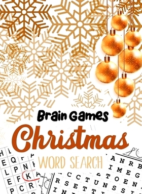 预订 Brain Game Christmas Word Search: Word Search Puzzle book Christmas, Exercise Your Brain Activity Book, Cleverly Hi