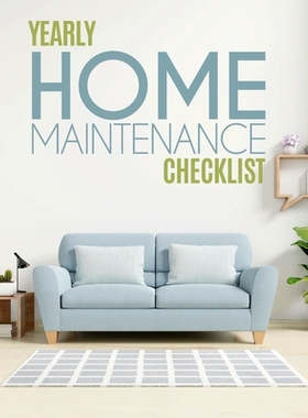 预订 Yearly Home Maintenance Check List: : Yearly Home Maintenance For Homeowners Investors HVAC Yard Inventory Rental P