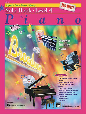 【预订】Alfred's Basic Piano Library: Top Hits Solo Level 4 [平装] [1999] Lancaster, E. L.