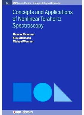 预订 Concepts and Applications of Nonlinear Terahertz Spectroscopy