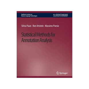 [预订]Statistical Methods for Annotation Analysis 9783031037535