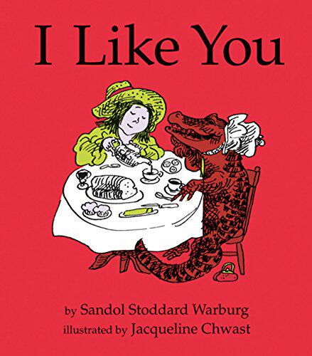 英文原版 我喜欢你 诗歌绘本 表白礼品书 i like you