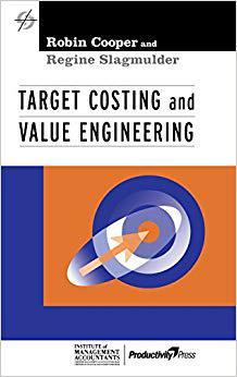 【预售】Target Costing and Value Engineering