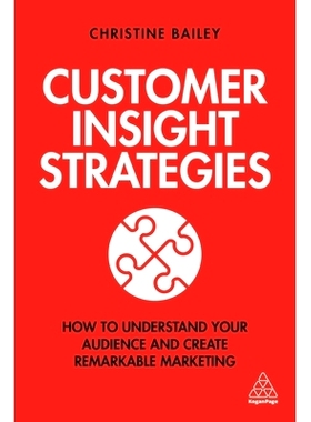 预订 Customer Insight Strategies: How to Understand Your Audience and Create Remarkable Marketing 客户洞察策略：如何理解