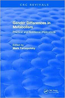 【预售】Gender Differences in Metabolism: Practical and Nutritional Implications