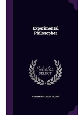预订 Experimental Philosopher: 9781357306533