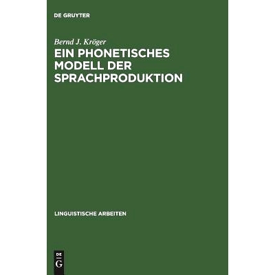 预订 Ein phonetisches Modell der Sprachproduktion: 9783484303874