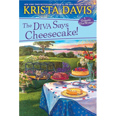预订 The Diva Says Cheesecake!: A Delicious Culinary Cozy Mystery with Recipes: 9781496732774
