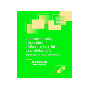 【预售】Specific Learning Disabilities and Difficulties in